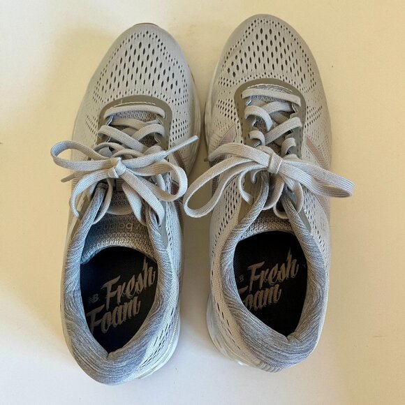 New Balance Fresh Foam Arishi Grey Athletic Sneakers Shoe Size 6.5 - Picture 3 of 8